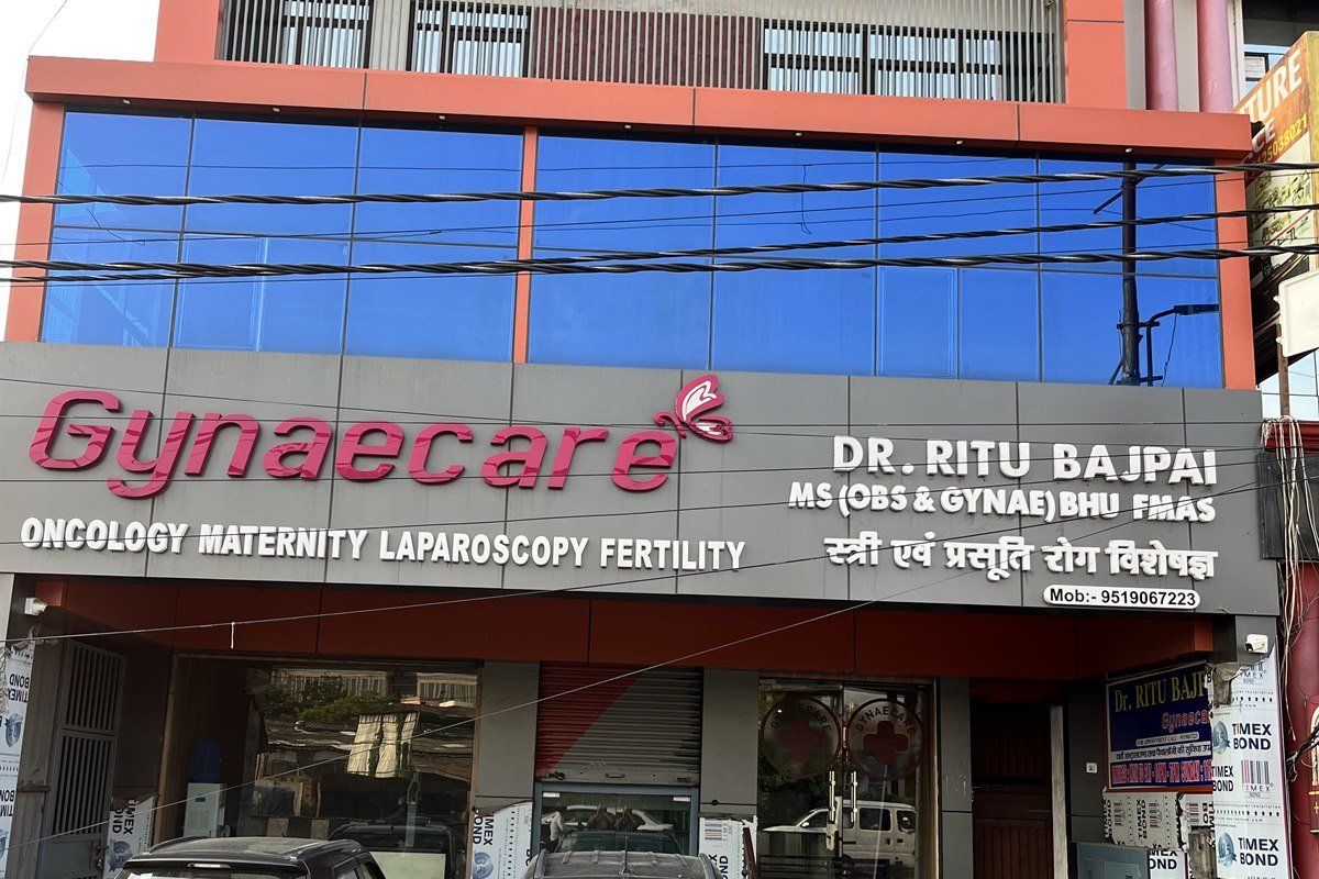 Gynaecare Clinic exterior in Indira Nagar Lucknow